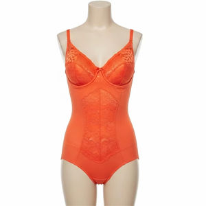 Body sculptant en dentelle, contrôle moyen, tissu extensible doux, soutien amincissant pour femmes, sous-vêtements de tous les jours, lingerie, vêtements de mise en forme - Product Image 1