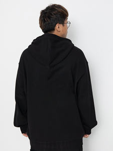 เสื้อฮู้ดโอเวอร์ไซส์สำหรับผู้ชายผ้าฟลีซแบบสวมหัวเสื้อฮู้ดลาย100% โอเวอร์ไซส์สำหรับผู้ชาย - Product Image 5