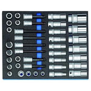 Jeu de douilles Gedore 1/2'' avec 40 pièces. Module d'outils CT : Produit durable et polyvalent - Product Image 1