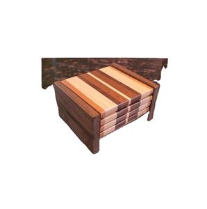 Sous-verre en bois au design créatif pour la maison, l'hôtel, la cuisine, utilisation pour les boissons, sous-verre pour tasse, design luxueux, forme carrée, sous-verre en bois - Product Image 1