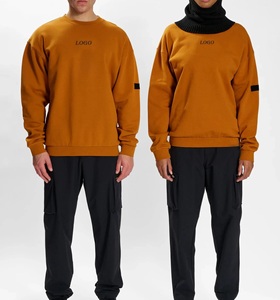 Conjunto de sudadera y pantalones de chándal de cuello redondo personalizado Unisex para entrenamiento deportivo y ropa de jogging, chándal, trajes de chándal - Product Image 4