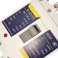 REFINE-ELE RFM1EL-250 3P+N 400V Disjoncteur différentiel intelligent industriel basse tension 50kA en plastique MCCB pour tableau électrique/rail DIN