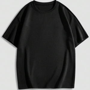 Camiseta Casual para Hombre EHri, Colores Sólidos Minimalistas, 100% Algodón Orgánico, Franela de 220g, Corte Relajado, Transpirable, Secado Rápido, Anti-Pilling - Product Image 6