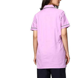 ชุดเครื่องแบบพยาบาลแขนสั้นมีกระเป๋าเครื่องแบบสครับพยาบาลคอวีแบบดีไซน์ใหม่ล่าสุด - Product Image 4