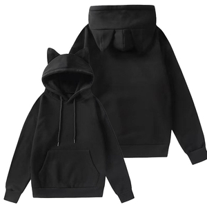 Sudaderas con Capucha Personalizadas OEM de Moda, Manga Larga, Cálidas, para Mujer, Talla Grande, Diseño Único, con Bolsillos - Product Image 6