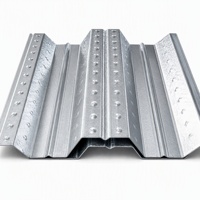 Tôle de couverture en acier à profil ouvert galvanisée pour les travaux de dalles des infrastructures et des bâtiments commerciaux aux Philippines