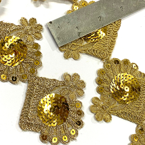 Ribete de Encaje con Lentejuelas Ecológico para Mujer, con Color Personalizado, para Prendas, Zapatos, Bolsos, Decoraciones y Vestidos de Iglesia - Product Image 5