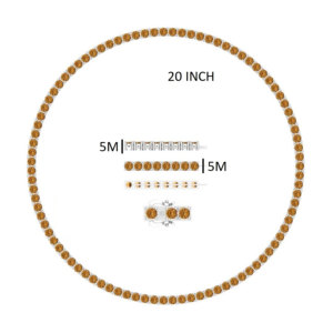 Chaîne personnalisée de haute qualité pour bijoux fins Hip Hop Collier de tennis en moissanite et diamant Chaîne de tennis en argent 925 de 5mm - Product Image 6