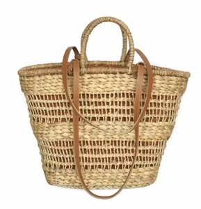 2024 Hot Selling Sisu Casual Women's Handbag Water Hyacinth <strong>Design</strong> Vietnam High Demand PP Material Leather Directly <strong>Supplier</strong> - Product Image 3