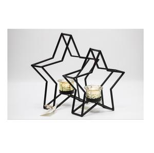 Portavelas Decorativo de Metal para Sala de Estar, que Agrega un Brillo Cálido y Equilibrio Visual - Product Image 5