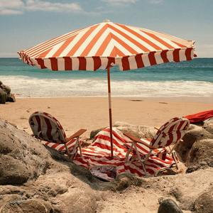 2m Large Wind Proof Sun Shade Outdoor Hotel Garden Parasol Custom <strong>Vintage</strong> Portable Wooden Pole Beach <strong>Umbrellas</strong> With Carry Bag - Product Image 2