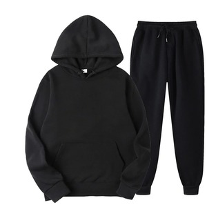 Women’s Fleece Sports Set 2 Piece Printed <b>Hoodie</b> and Sweatpants Casual <b>Workout</b> Tracksuit Spring Autumn Winter - Product Image 3