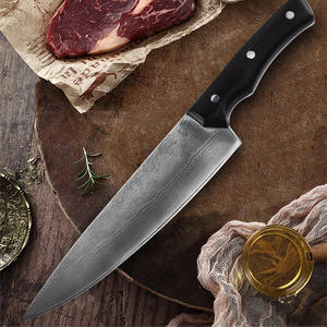 Wholesale Customized High Quality OEM ODM Service Chefs <b>Knife</b> Damascus <b>Kitchen</b> <b>Knives</b> <b>Sharp</b> Blade Cooking <b>Knife</b> With Wood Handle - Product Image 2