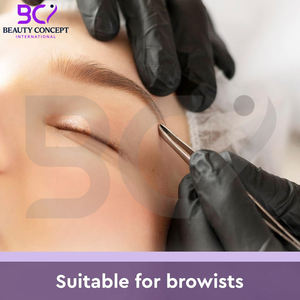 Pinzas de Acero Inoxidable con Punta Inclinada Personalizadas para Eliminar Vello Encarnado y Fino, Pinzas para Cejas de Mujer - Duraderas - Product Image 4