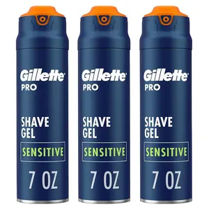 Gillette PRO เจลโกนหนวดสําหรับผู้ชาย ProGlide เซนซิทีฟ 2 in 1 เจลโกนหนวด