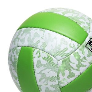 Pallone da pallavolo leggero in PVC verde per bambini scuola per principianti allenamento personalizzato stampato durevole Souvenir palla da pallavolo - Product Image 6