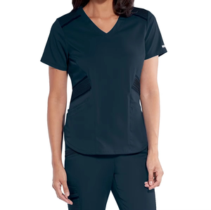 Haute qualité haut et pantalon ensemble Scrubs uniformes ensembles à manches courtes Fitness unisexe confortable couleurs unies uniformes - Product Image 1