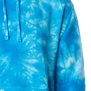 Sweat à capuche tie dye style streetwear de créateur Sweat à capuche lourd personnalisé pour homme Sweat à capuche tie dye en stock - Product Image 4