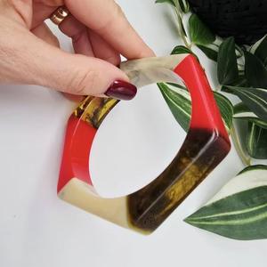 Pulseras y Brazaletes de Resina para Mujer, Nueva Colección, Joyería Estilo Ángel para Fiestas y Bodas, Alta Calidad - Product Image 1