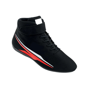 Chaussures de course OEM en cuir suédé de qualité supérieure Bottes de karting et de sport à la mode avec semelles en caoutchouc PVC Botte de course automobile et moto - Product Image 2