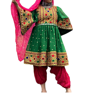 Prix d'usine Robe afghane Robe afghane Pashtun Maxi Dresses Pathani Femmes Kaboul Robes afghanes - Product Image 2