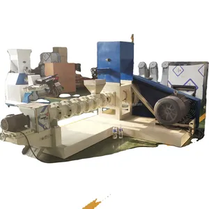 1800-2000kg/h Fish Farming Equipment Tools food extrusion extruder slow sinking Automatic floating fish feed pellet machine