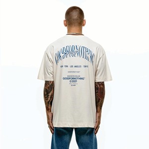 Rapide personnalisé 280gsm 300gsm 320gsm poids lourd 100% coton surdimensionné mode goutte épaule hommes t-shirt - Product Image 4