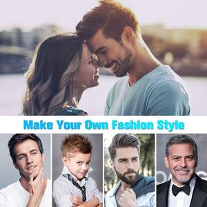 Afeitadora Eléctrica Recargable Inalámbrica para Hombre, Recortadora de Barba Rotatoria Impermeable con Cuchillas Reemplazables IPX7, para Viajes - Product Image 3