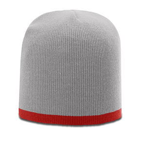 Nuevo Diseño Personalizado de Gorro de Invierno, Gorro de Punto Acrílico Térmico para Hombre, Cálido y Acogedor, Gorro de Punto de Dos Colores de Moda 2026 - Product Image 6