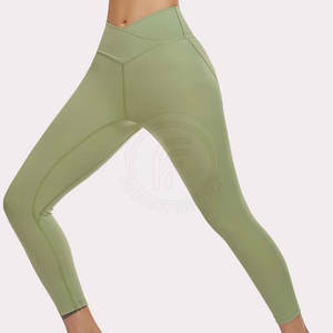 Leggings Deportivos para Mujer, Ropa Deportiva de Alta Calidad, Diseño Sólido, Secado Rápido, Cintura Elástica sin Costuras, Largo Completo - Product Image 3