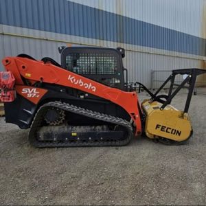 รถตักล้อยางตีนตะขาบประสิทธิภาพสูง Kubota SVL97-2 พร้อมชุดอุปกรณ์สำหรับงานป่าไม้  พร้อมเครื่องบดไม้  จัดส่งรวดเร็ว - Product Image 5