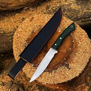 Cuchillo de Caza/Táctico/Cocina de Hoja Fija con Mango de Micarta, Fabricante Directo, ODM, OEM, DIY, al por Mayor - Product Image 2