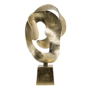Sculpture décorative en métal de qualité supérieure, décoration animale pour la maison et l'hôtel, sculpture polie disponible à un prix abordable - Product Image 1