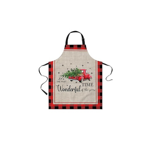 New Arrival Best Quality Sleeveless Customized Design Cotton <b>Cooking</b> Kitchen <b>Apron</b> with Customized Logo - Product Image 6