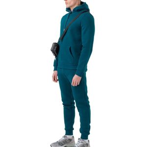 Ensemble de survêtement tendance pour homme, sweat-shirt et pantalon de survêtement en molleton de coton, logo personnalisé, vente en gros, nouvelle arrivée, survêtement pour homme - Product Image 3