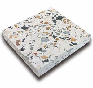Baldosas de Terrazo Antibacterianas Modernas de Lujo de 18 mm con Acabado Mate Pulido y Diseño Gráfico para Interiores de Sala de Estar - Product Image 3