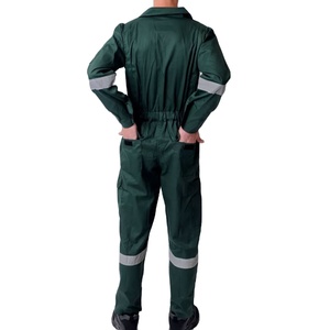 Overoles de traje de seguridad reflectantes de alta visibilidad con tela impermeable duradera para ropa de trabajo industrial 2026 - Product Image 3