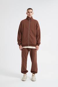 Professional Customizable Men's Women's American Style 100% Cotton <b>Cardigan</b> Sweater Loose Sports Coat for <b>Spring</b> Autumn Winter - Product Image 5