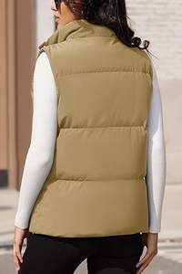 Venta Directa de Fábrica, Chaleco Acolchado Personalizado con Cremallera, Transpirable, de Alta Calidad, Informal, para Hombre, para Invierno, 100% - Product Image 5