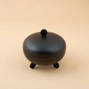 Disposable Aluminum Golden Finished Date <b>Bowl</b> with Stand Middle East Style Hammer Work Home Serveware - Product Image 2
