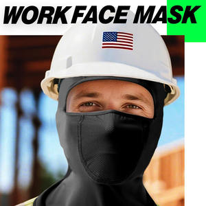 Balaclava élégante avec logo brodé personnalisé, couvre-visage intégral, balaclava tricotée, à porter en été, balaclava de haute qualité - Product Image 2