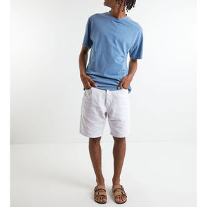 Fabricant OEM – T-shirt de luxe pour homme en polyester/coton à séchage rapide, avec logo graphique personnalisé de haute qualité – Vêtements en stock en gros, assortiment varié - Product Image 3