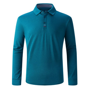 เสื้อโปโลผ้าฝ้าย100% ใส่ได้ทั้งชายและหญิงเสื้อผ้าแคนวาสสำหรับทีมโปรโมชั่นแบบปักโลโก้ตามสั่ง - Product Image 1