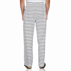 Pyjama de nuit à taille ajustable Pantalon de nuit pour homme Pantalon de couchage classique personnalisé Pantalon de détente droit et ample pour homme - Product Image 2
