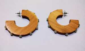 Hermosos Pendientes de Resina Acrílica con Diseño de Remolino de Mármol Gris y Crema para Mujer, Estilo Vintage, Joyería de Moda para Uso Diario, Regalo - Product Image 6