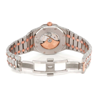 Montre de luxe unisexe Frost Legacy Iced Moissanite ETA Quartz Analogique en acier inoxydable, boîtier octogonal personnalisé, verre traité 20 mm