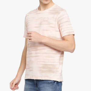 Camiseta de Hombre con Estampado de Color Sólido, Cuello Redondo, Manga Corta, Tela Ligera para el Verano - Product Image 3