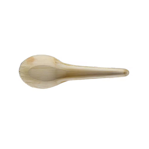 Couverts jetables en feuille de palmier biodégradable naturel de haute qualité cuillères à soupe compostables couteau pour les fêtes voyage le plus recherché - Product Image 1