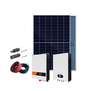 Sistema Solar Apilable de 20kva, Generador de Energía Solar Completo con Batería LiFePO4 de 48V, Sistema Híbrido para el Hogar - Product Image 1
