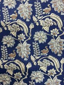 Telas de Algodón Orgánico 100% Natural Hechas a Medida, No Tejidas, Estampadas, Estilos Tradicionales Indios, para Ropa, Decoración del Hogar, Bolsas, Niños - Product Image 3